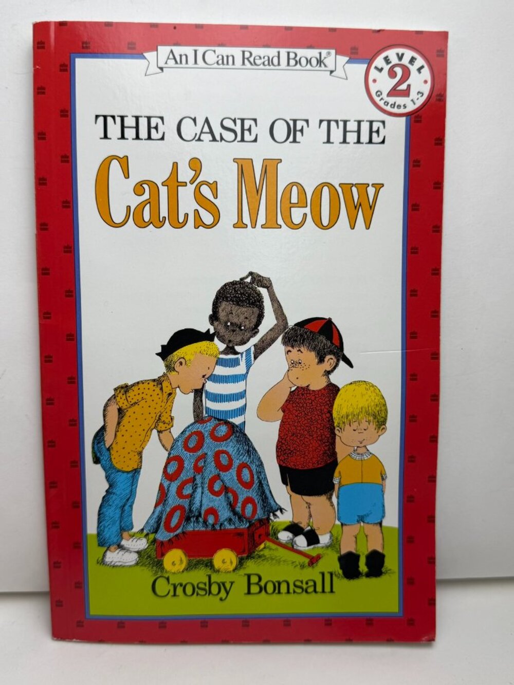 The Case of the Cat's Meow Crosby Bonsall Level 2 Book ISBN 9780064440172 PB